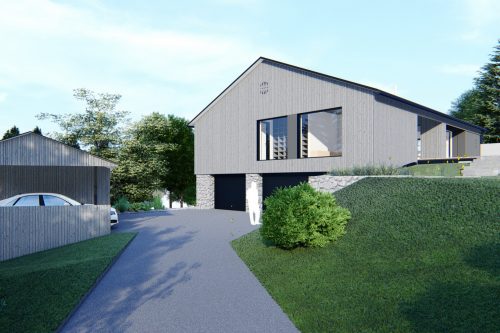 Rendering Einfamilienhaus - Mastaplan GmbH
